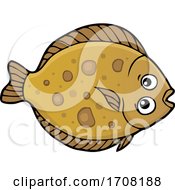 Flounder Fish by visekart