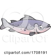 Poster, Art Print Of Salmon Fish