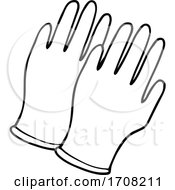 Poster, Art Print Of Pair Of Gloves