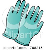 Poster, Art Print Of Pair Of Gloves