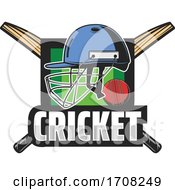 Poster, Art Print Of Cricket Sports Design