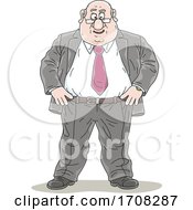 Politician Standing With Hands On His Hips