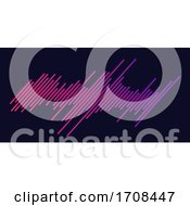 Poster, Art Print Of Abstract Background With Gradient Lines Design