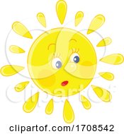 Spring Or Summer Sun Mascot