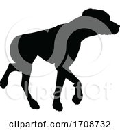 Poster, Art Print Of Dog Silhouette Pet Animal