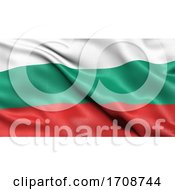 Poster, Art Print Of 3d Illustration Of The Flag Of Bulgaria Waving In The Wind