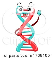 DNA Mascot Illustration by BNP Design Studio