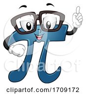 Mascot Pi Did You Know Illustration