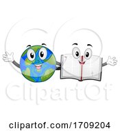 Poster, Art Print Of Mascot Earth Bible Friends Illustration