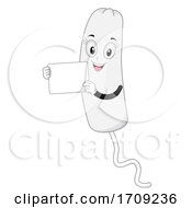 Mascot Tampon Board Illustration