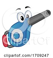 Poster, Art Print Of Mascot Portable Vacuum Illustration