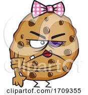 Cartoon Tough Female Cookie