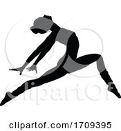 Poster, Art Print Of Ballet Dancing Silhouette