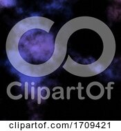Poster, Art Print Of Abstract Space Sky With Colourful Nebula