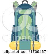 Poster, Art Print Of Hiking Backpack