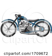 Poster, Art Print Of Motorcycle Or Dirt Bike