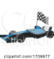 Poster, Art Print Of Race Cars