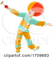 Poster, Art Print Of Clown With A Horn