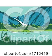 Poster, Art Print Of Fox Glacier And Franz Josef Glacier In The South Island Of New Zealand