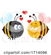 Bee Couple In Love