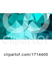 Poster, Art Print Of Low Poly Abstract Banner Design