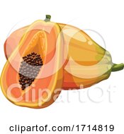 Poster, Art Print Of Papaya