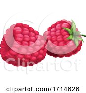 Poster, Art Print Of Raspberries