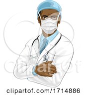Poster, Art Print Of Doctor Wearing Medical Ppe