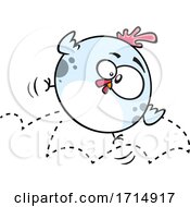 Cartoon Bouncing Rubber Chicken