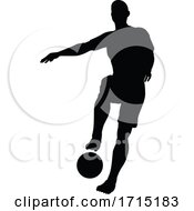 Soccer Football Player Silhouette