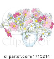 Poster, Art Print Of Vase Of Flowers
