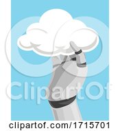 Poster, Art Print Of Cloud Robotics Illustration