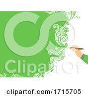 Hand Write Nature Illustration