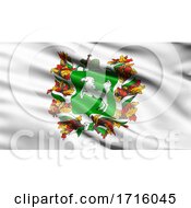 Poster, Art Print Of Flag Of Tomsk Oblast Waving In The Wind