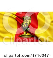 Poster, Art Print Of Flag Of Tver Oblast Waving In The Wind