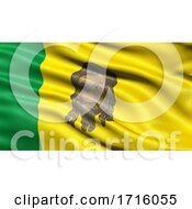Poster, Art Print Of Flag Of Penza Oblast Waving In The Wind