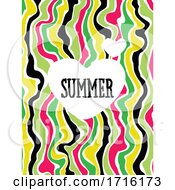 Poster, Art Print Of Summer Dynamic Fluid Backgrounds