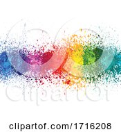 Poster, Art Print Of Colorful Splash Background