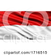 Poster, Art Print Of Flag Of Hesse Waving In The Wind