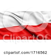 Poster, Art Print Of Flag Of Thuringia Waving In The Wind