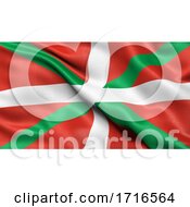 Poster, Art Print Of Flag Of The Basque Autonomous Community Waving In The Wind