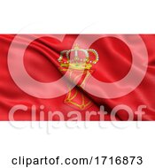 Poster, Art Print Of Flag Of The Chartered Community Of Navarre Waving In The Wind
