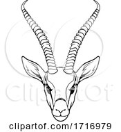 Poster, Art Print Of Impala In Black And White