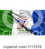 Poster, Art Print Of Flag Of Yukon Waving In The Wind