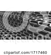 Abstract Metal Grille Background