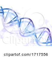 Poster, Art Print Of 3d Abstract Medical Background With Dna Strand