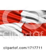 Poster, Art Print Of Flag Of Chuquisaca Waving In The Wind