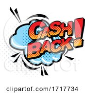Poster, Art Print Of Cash Back Comic Design