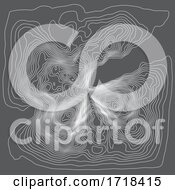 Poster, Art Print Of Detailed Topographic Map Design