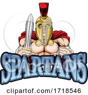 Spartan Trojan Sports Mascot